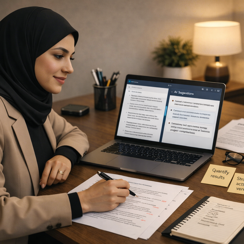 Preparing a Resume Using Artificial Intelligence